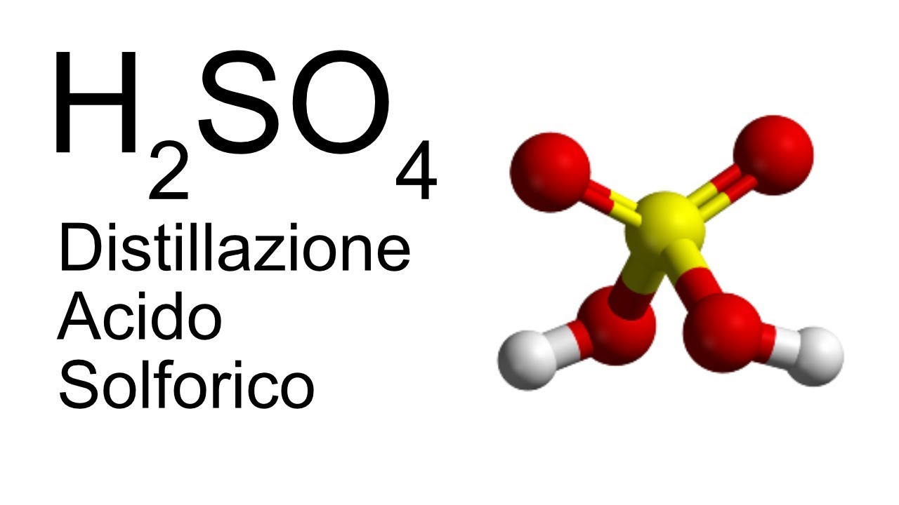 ITA] Come distillare l'acido solforico concentrato al 98% (H2SO4