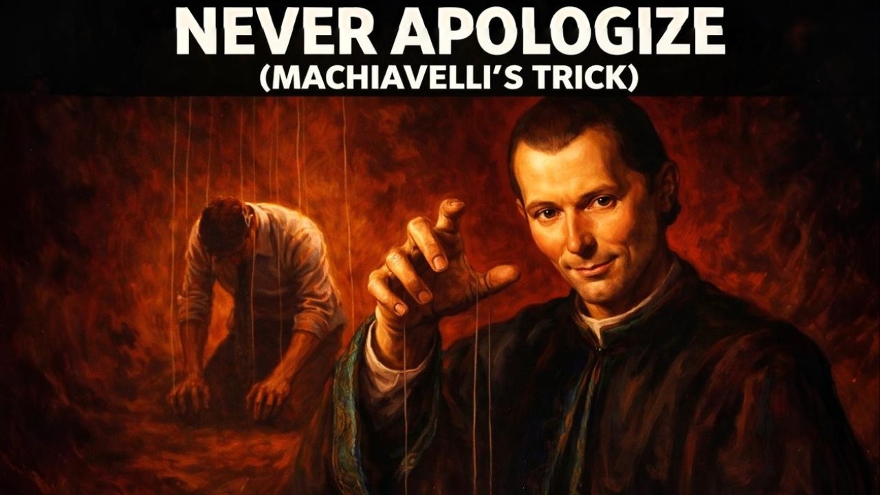 Why Powerful People Never Apologize (Machiavelli Was Right) - YouTube