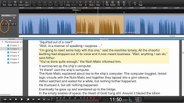 Hindenburg ABC tutorial - Editing in view mode