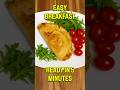 Cheesy Veggie Pocket 🥬✨ | Easy 10-Minute Snack! #CheesePocket #EasyRecipe #QuickSnack #HomeCooking