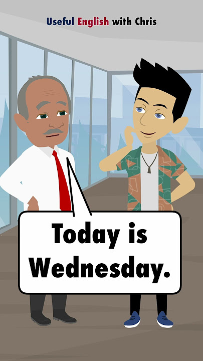 Learn English: What day is it today?