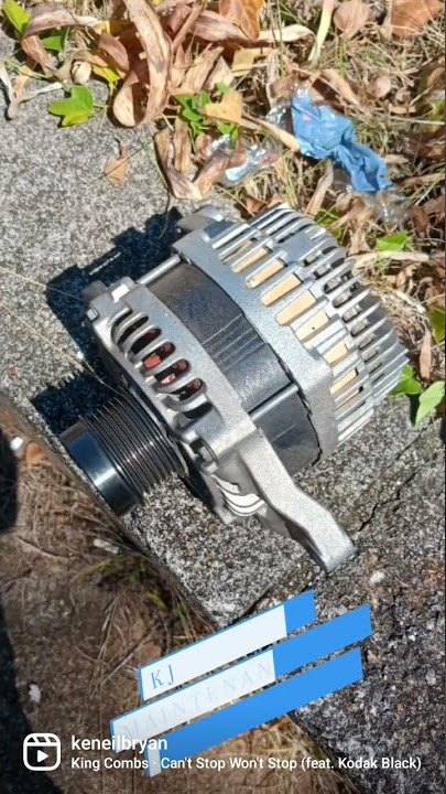 2017 Dodge journey alternator replacement