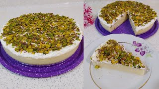 حلى ليالي لبنان حضروه ب ليتر حليب وكوب سميد .. من أطيب الحلويات الباردة .. Lebanon nights dessert