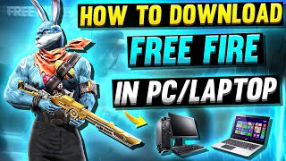 How to Download Free fire in PC OR LAPTOPS | How to install free fire Max in all computer windows screenshot 3