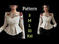 DIY Blouse Pattern Making Tutorial ✂️| Step by Step Sewing Draft for Beginners