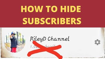 HOW TO HIDE SUBSCRIBERS ON YOUTUBE 2020