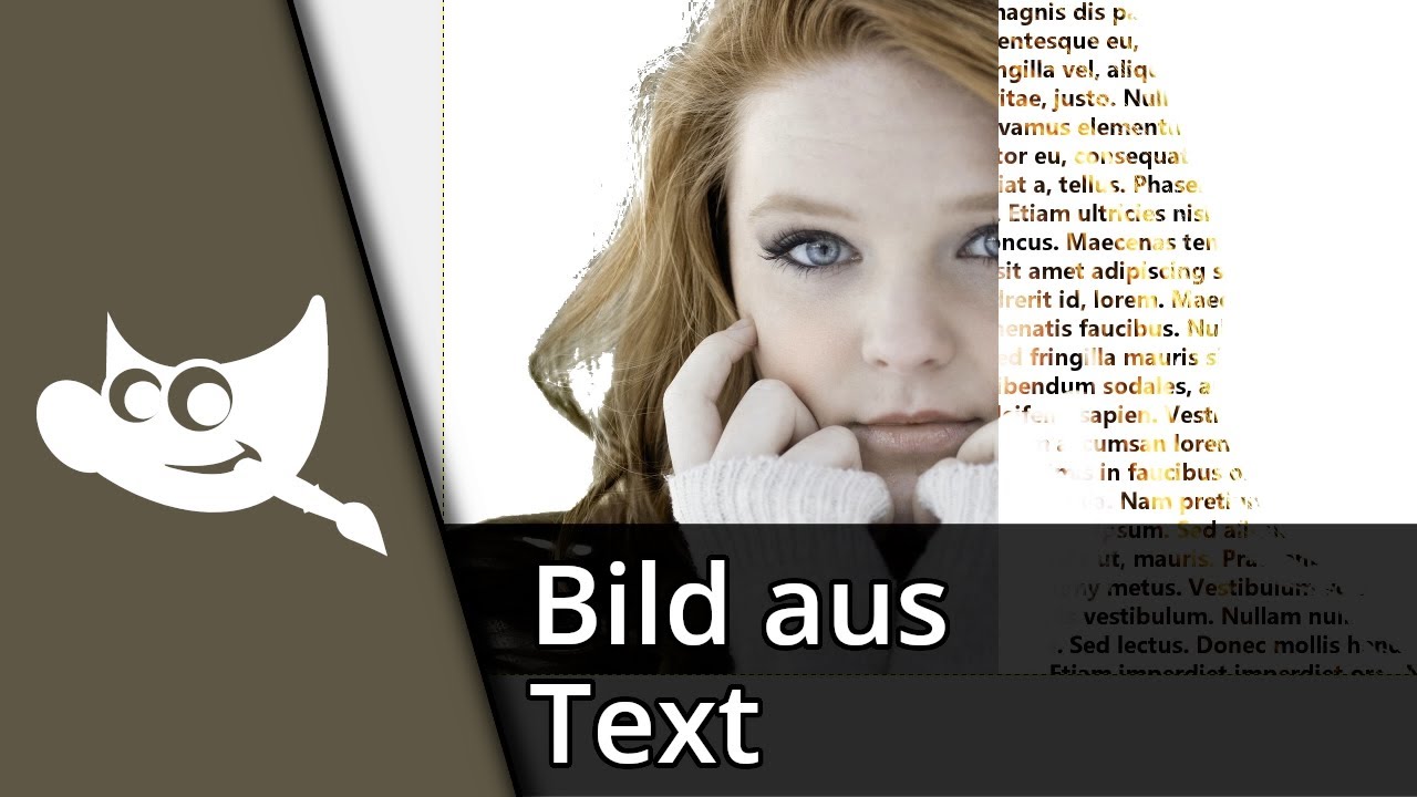 Gimp Bild Aus Text Erstellen Tutorial Deutsch Hd Youtube