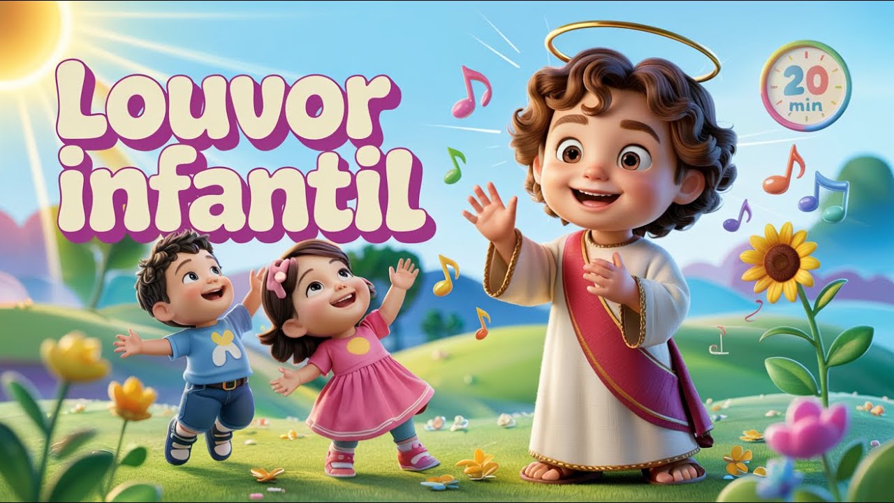 Playlist Infantil de Louvor: Canções para Louvar Brincando 🎶🌼 BIBLIATOON