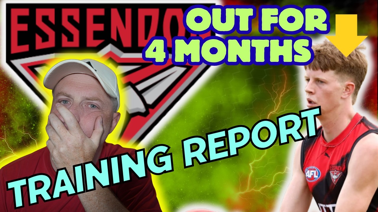 Отчет о тренировках/травмах команды «Эссендон» от 4 марта. Кларк получил травму стопы, которая дл...