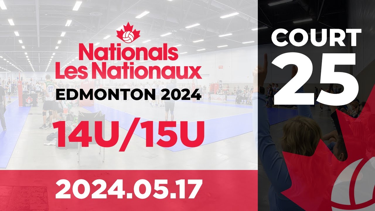 2024 Volleyball Canada Nationals 🏐 Edmonton 15U Girls Day 2 AM