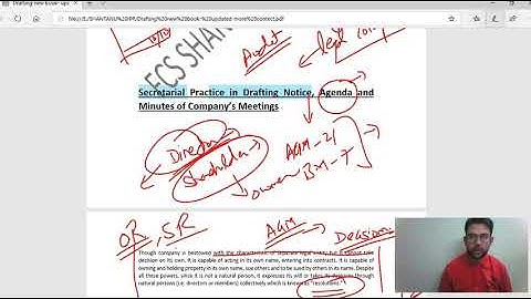 ICSI CS PROFESSIONAL NEW SYLLABUS DRAFTING, PLEADING AND APPEARANCE CHAPTER 2 PART 2