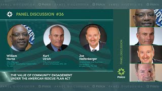 Panel 36: The Value Of Community Engagement Under The American Rescue Plan Act