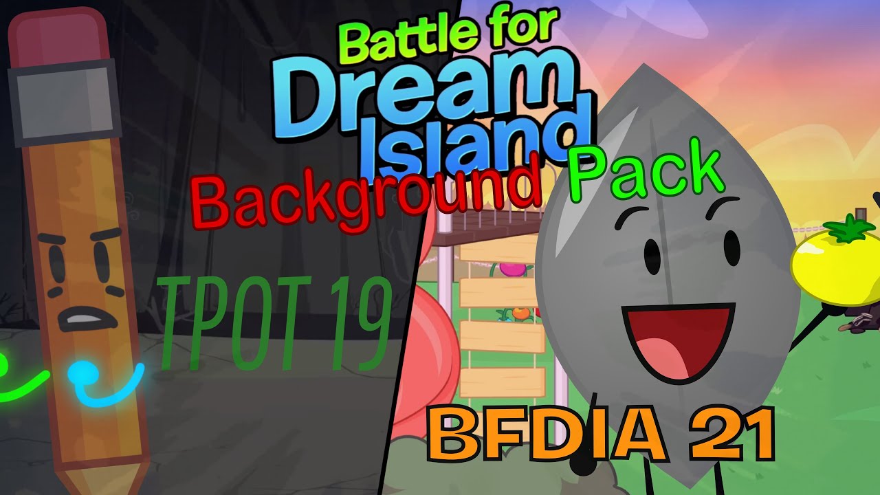 BFDI ToonSquid Background Pack! (BFDI WEEK UPDATE)