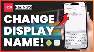 How to Change RedNote Display Name in SECONDS! (iPhone & Android) | EASY TUTORIAL!