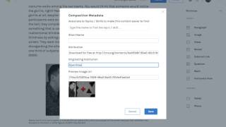 Adding Attribution