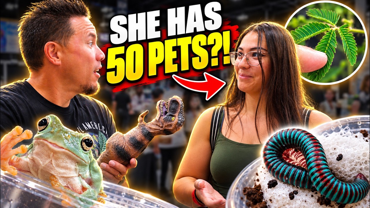 I Asked Strangers What They Bought at a Reptile Expo… AGAIN!