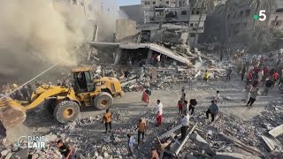 Gaza Sous Les Bombes, Loccident Sous Pression - Reportage 07.11.2023