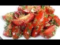 Острые помидоры. Закуска. sharp tomatoes.