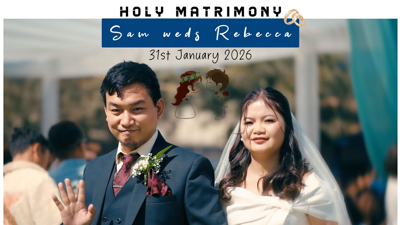 Holy Matrimony of Gl.Samuel Haokip & Ng.Rebecca Baite.