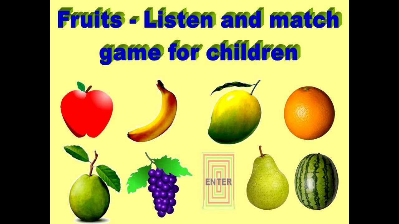 Match Fruit Match Fruit
