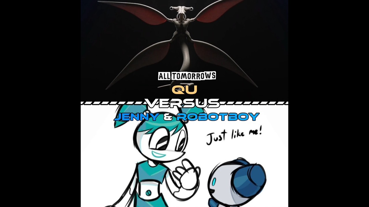 Qu vs jenny & robotboy (Кью vs дженни и роботбой) 