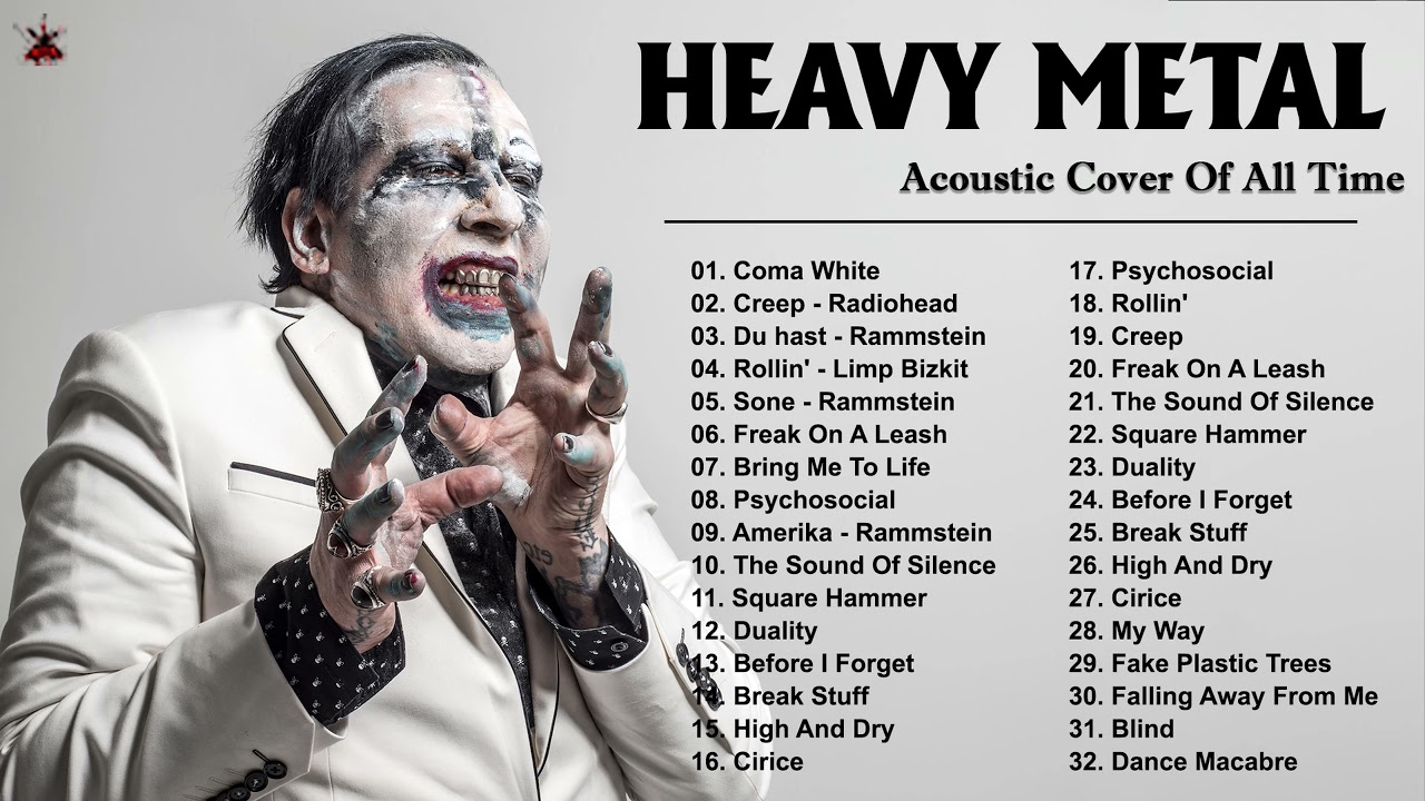 Heavy Metal Best Songs - Rammstein, Marilyn Manson, Slipknot