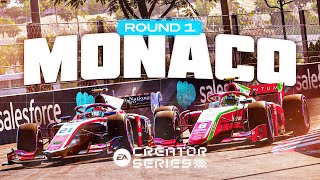 🔴 CREATOR SERIES - SEASON 7 BEGINS - ROUND 1 - MONACO GRAND PRIX 🔴 - Sponsored by EA Sports