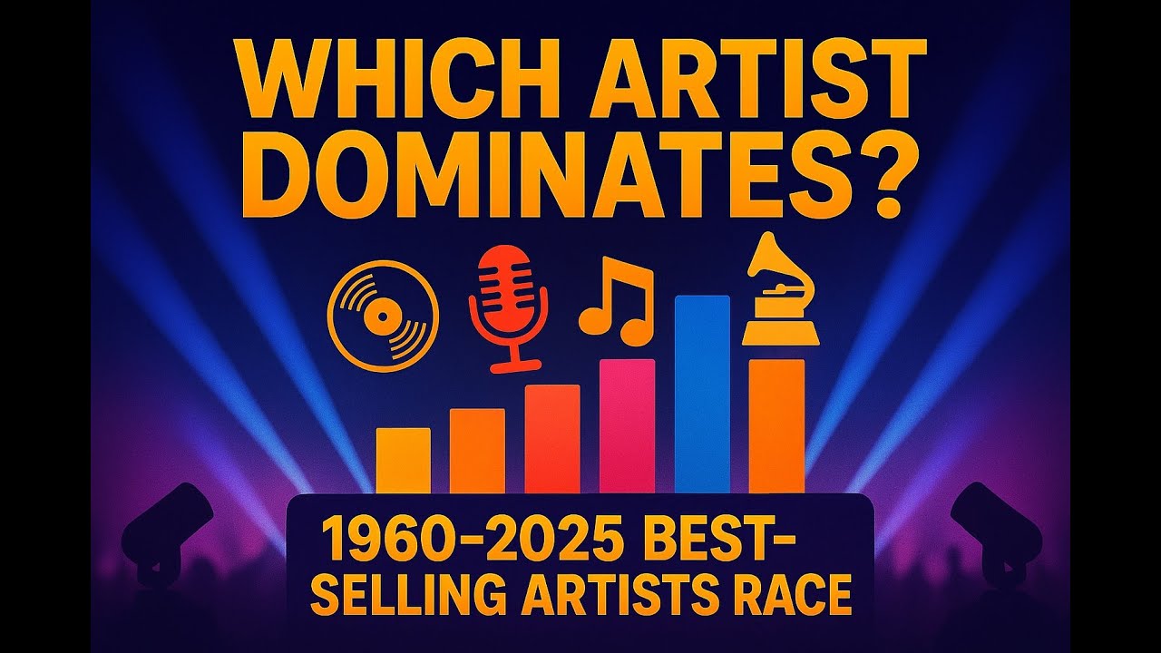 Top Music Artists from 1960 to 2025 – Who Really Dominated the Charts?
