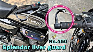 Splendor liver guard install | splendor liver protector fitting | splendor modified | Fs modified