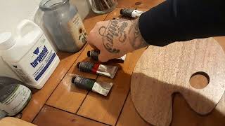 How to become a master oil painter,  tools and terminology.