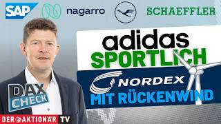 DAX-Check: Adidas, Lufthansa, Nagarro, Nordex, SAP, Schaeffler