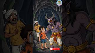 क्या रामू बचा पाएगा अपना बेटा? 😱👹 #HindiKahaniya #Horror #Shorts