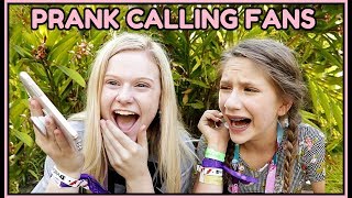 Prank Calling Fans Ft. Hope Marie