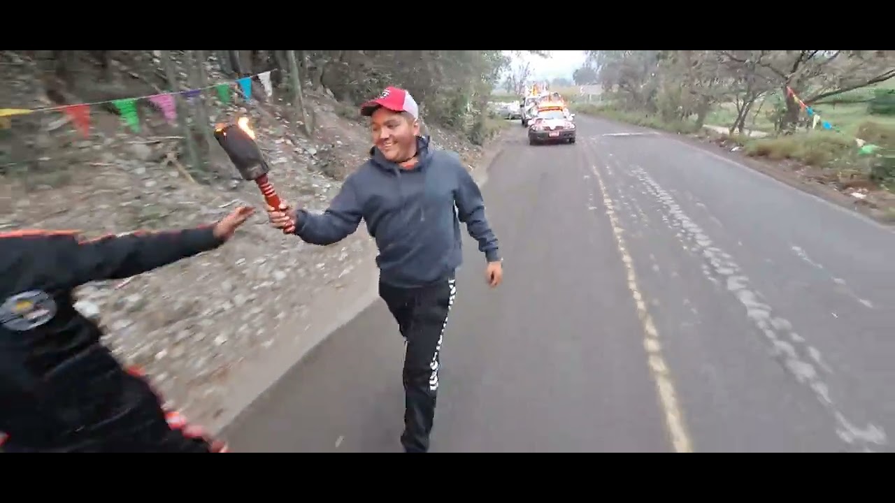 Antorcha Guadalupana Basílica de Guadalupe  CDMX - Eloxochitlán Hidalgo 2023