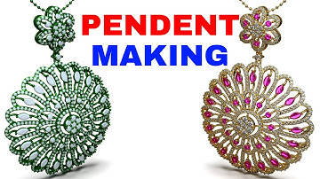 Pendent Making Process | Tutorial for Beginners | Learn CAD Design Tutorials | 3DM Design World