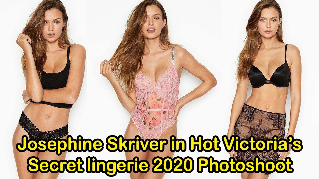 Josephine Skriver in Hot Victoria’s Secret lingerie 2020 Photoshoot