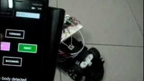Windows Phone Controlled Car