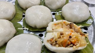 Authentic Hakka Jicama/ Bengkuang Bun / kuih Steamed to perfection 沙葛板