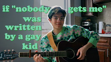 if "nobody gets me" was written by a gay kid | aeden alvarez