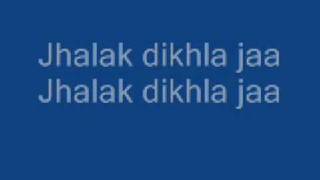 Jhalak Dikhla Jaa lyrics Resimi