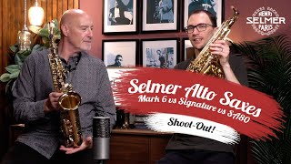 Selmer ALTO SAX Comparisons! Mark VI (1972) vs Signature vs SA80 Series II