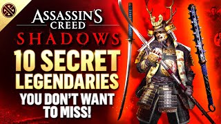 Assassin's Creed Shadows - 10 SECRET Legendary Weapons You Can't Afford To Miss