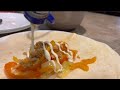 How to wrap burrito  home made fajita burrito