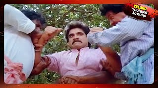 King Nagarjuna SuperHit Telugu Movie Action Scenes | Latest Telugu Action Scene |TeluguThunderAction