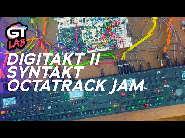 Elektron Digitakt II + Syntakt + Octatrack + Analog Heat+FX