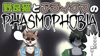 【Phasmophobia】新しいアルバイト先は幽霊調査員、しかも2オペ。【ケモノVTuber | コラボ配信】