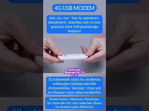 Video: USB üçün hansı kabeldən istifadə olunur?