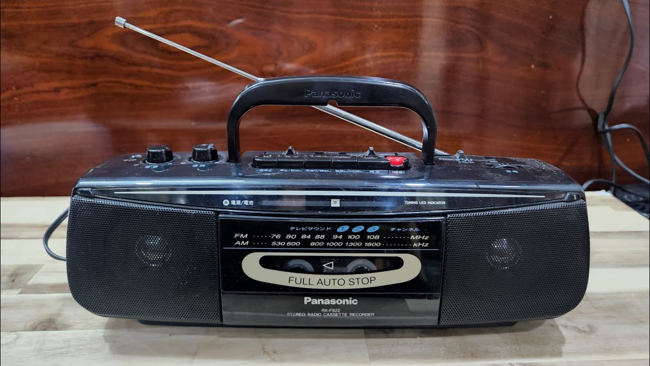 RADIO CASSETTE | PANASONIC - RX - FS22 | AMFM 108 |. GIÁ : 1TR2