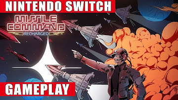 Missile Command: Recharged Nintendo Switch Gameplay