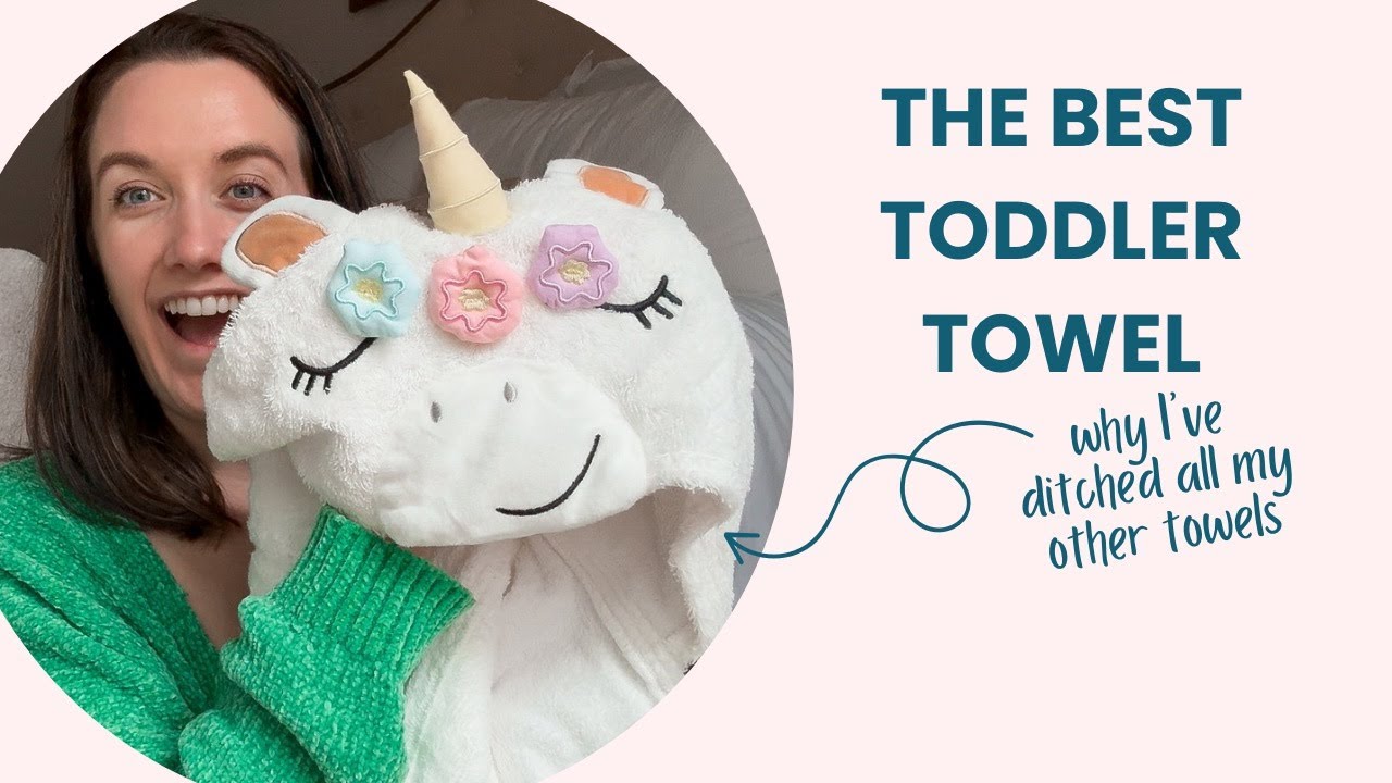 Unicorn Hooded Towel from Amazon